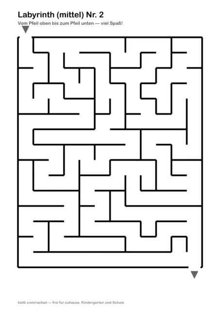 Labyrinth Nr. 2 — mittel
